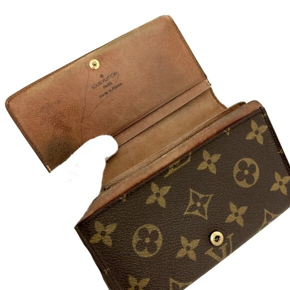 (L1) Louis Vuitton Wallet Brown Monogram - Picture 5 of 9